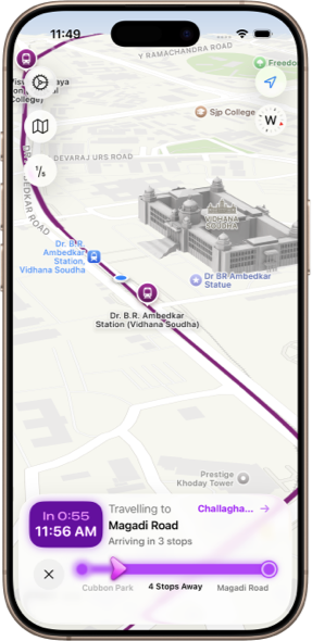 InTransit App Screenshot 3